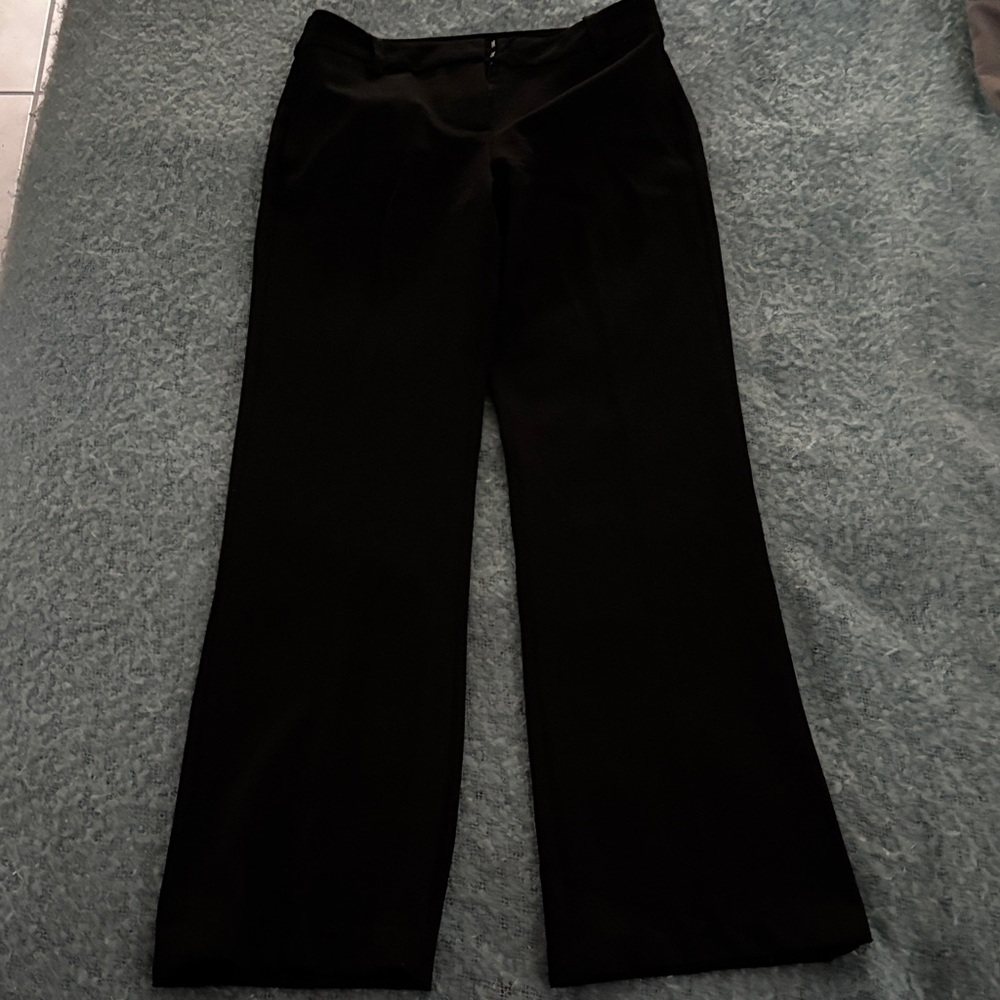 Elegant Black Wide Leg Pants